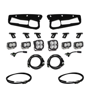 Baja Designs Fog Pocket Kit w/Upfitter 21+ Sportsmen Fits 2021+ Ford Bronco