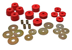 Energy Suspension Body Cab Mount Set Fits 72-93 Ramcharger