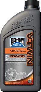 Bel-Ray V-Twin Mineral Engine Oil 20W-50 1L - Mineral oil for V-Twin engines