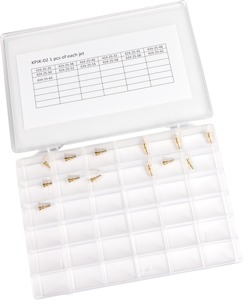 EBC Keihin 424-25B Carburetor Pilot Jet Selection Kit KPJK-02 - Pilot jet kit for Keihin 424-25B carburetors