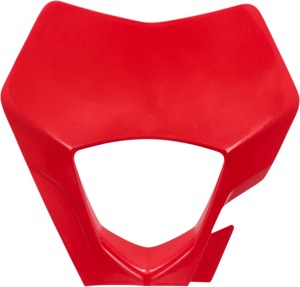 Acerbis Headlight Mask Red Fits 21-23 GasGas EC250/300/250F/350F