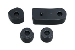 Driver Floorboard Spacers Gloss Black Fits 2018-Up Softail Models
