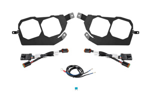 Diode Dynamics SS3 LED Headlight Mount Bracket Kit For 14-23 Polaris RZR XP