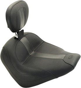 Mustang Vintage Solo Seat with DBR Black Fits Indian Scout
