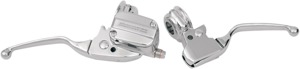 Drag Specialties Brake and Clutch Lever Assembly Chrome For Harley FL Touring