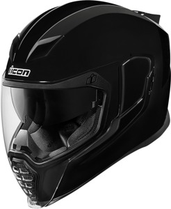 Airflite Full Face Helmet - Gloss Black Medium