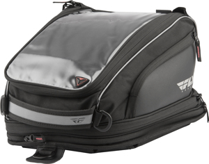 Fly Racing Medium Tank Bag 11-20L Street Motorcycle Luggage Black - Medium tank bag 11-20L capacity, universal fit