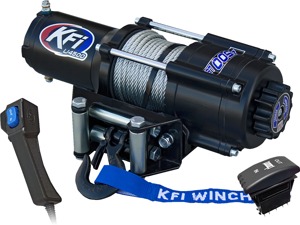 KFI 4500LB UTV Winch with Dash Switch and Remote U45-R2