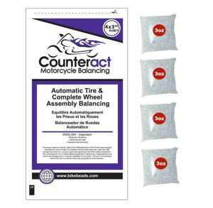 Counteract Balancing Bead Shop Pack 3oz Bags Qty 4 - Tire balance beads, 4 pack of 3oz bags, universal fit