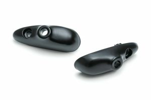 Kuryakyn Front Turn Signal Mounts Black - Pair