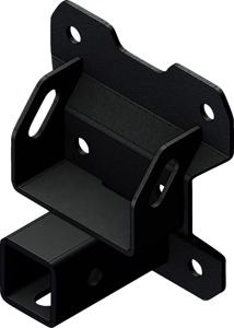 KFI 2" Rear Receiver Hitch Black Fits 17-21 Can-Am Maverick X3/MAX