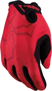 Moose Youth SX1 MX Gloves XL Red Black Unisex - Youth XL MX gloves in red/black by Moose