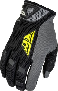 Fly Racing CoolPro Gloves Black/Hi-Vis 3X-Large - 3X-Large Black/Hi-Vis gloves for street riding