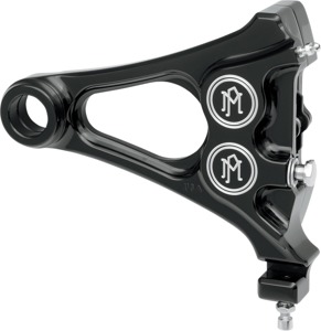 Performance Machine Rear Brake 125x4R Contrast Cut Fits ABS Models