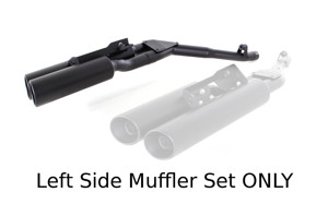 Left Side Custom "Quad" Muffler For BMW K 1600 Bagger & GA