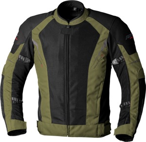 RST Pro Series Ventilator XT CE Jacket Green/Black Small - Textile motorcycle jacket, Green/Black, Small