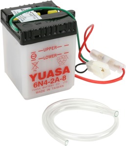 Yuasa 6N4-2A-8 Conventional 6 Volt Battery