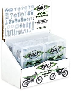 Bolt Track Pack II Hardware Kit For Kawasaki KX/KXF Models