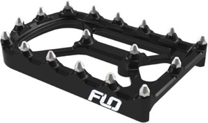 FLO Motorsports Universal Touring Brake Pedal Tip Black - Fits OEM brake arms on touring bikes