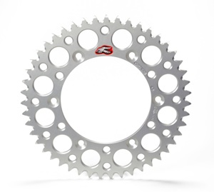 Renthal Ultralight Rear Sprocket Silver 55T For 96-02 Honda CR80RB