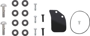 S&S Black Stealth Mini Teardrop Air Cleaner for Harley-Davidson