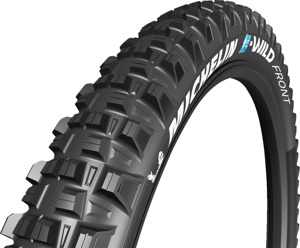 Michelin E-Wild E-MTB Tire 29x2.60 Front Black Foldable Bead - E-MTB tire, 29x2.60, front, black, foldable bead
