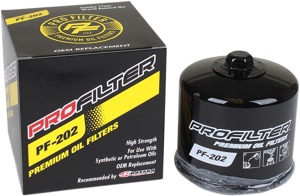 Pro Filter Spin-On Oil Filter PF-202 Black