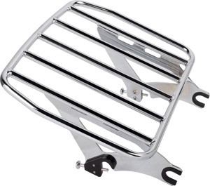 Cobra Detachable BA Flat Rack Chrome Fits Indian