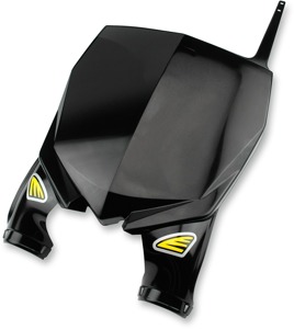 Cycra Stadium Number Plate Black Fits Yamaha
