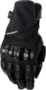 Moose ADV1 Air Gloves Black Men's Large - Vented ADV1 Air gloves in black, men's size large