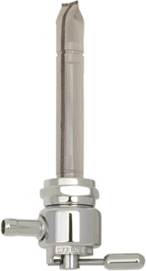 Pingel Round Smooth 90 Deg. Outlet Forward 22mm Fuel Valve