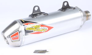 T-6 Aluminum Slip On Exhaust Muffler - For 16-18 350 SX-F & FC350