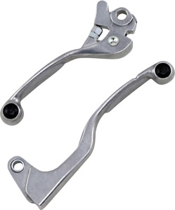 Moose Offroad Competition Lever Set Clear - Fits Yamaha, Kawasaki, Suzuki models