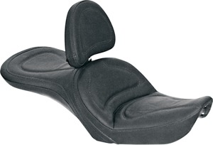Saddlemen Explorer Seat with Backrest Black For Harley FXDWG Dyna Wide Glide