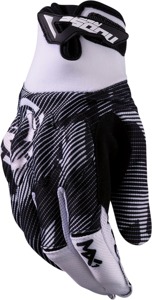 Moose Racing MX1 Gloves Black/White Men's Medium - MX1 offroad gloves with D3O knuckle protection