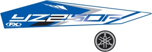 Factory Effex Tank/Shroud Graphics Blue For 10-13 Yamaha YZ450F