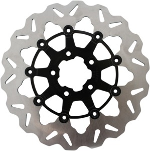 Full-Floating Front Brake Rotor - Black