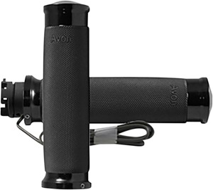 Avon Custom Contour Heated Grips for Indian Scout - Black Anodized