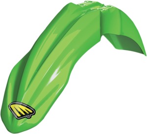 Cycra Front Fender Green Plastic Fits 13-16 Kawasaki KX250F