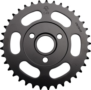 JT Steel Rear Sprocket 37 Tooth Natural Fits Honda
