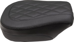 Mustang Standard Touring Passenger Seat Black For Indian Chief - Passenger seat For Indian Chief, Chief Bobber, Super Chief
