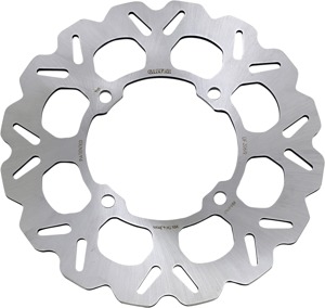 Solid Wave Rear Brake Rotor - For 08-20 Kawasaki ZG1400 Concours ABS