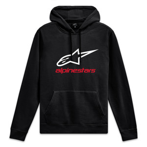 Alpinestars Always 2.0 Hoodie Black/White/Red - XL