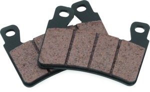 BikeMaster Organic Front Brake Pads Fits Honda