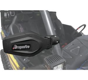 DragonFire Slayer UTV Mirrors Black Pair with Mounting Kit