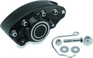 Bikers Choice Black Front Brake Caliper For 73-84 FL - Original style brake caliper For 73-84 FL models