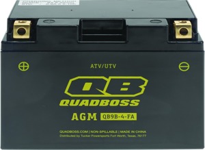 QuadBoss AGM Battery QB9B-4-FA Maintenance-Free