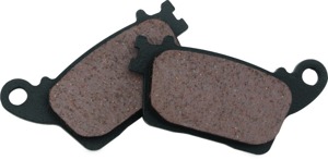 BikeMaster Organic Brake Pads Front/Rear Fits Honda