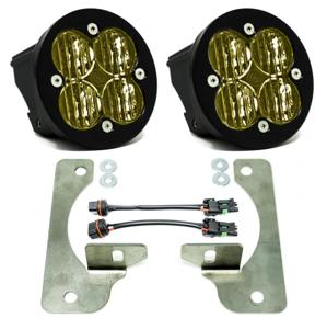 Baja Designs Amber Fog Light Pocket Kit Fits 2018+ Wrangler JL Rubicon