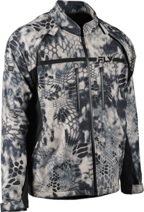Fly Racing Patrol Kryptek Jacket Grey/Black 3X-Large - Grey/Black 3X-Large riding jacket from Fly Racing